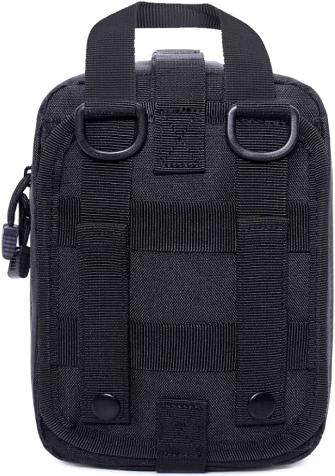 COLLINSMED 200 PIECE - 1000D Molle Ifak Pouch Rip Away, Tactical Tear Away Medical Pouch Empty, Military First Aid Pouch Bag