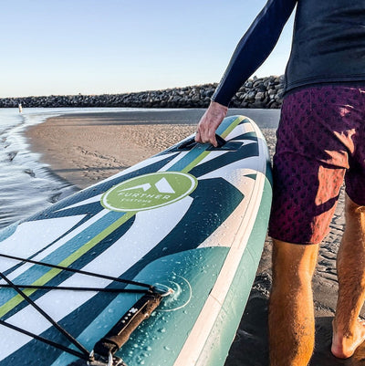 Further Customs 113 Podium Turquoise Inflatable Paddle Board