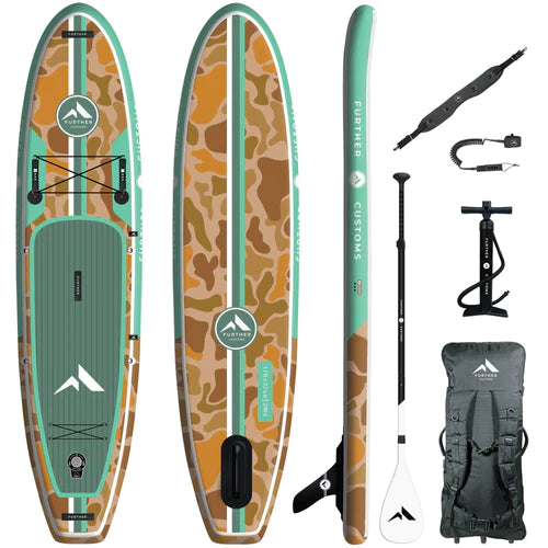 Further Customs 110 Tamarack Sage Inflatable Paddle Board