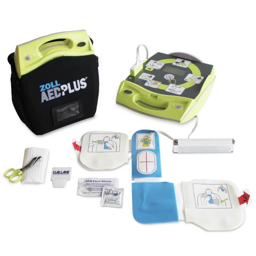COLLINSMED ZOLL AED Plus Complete AED Package