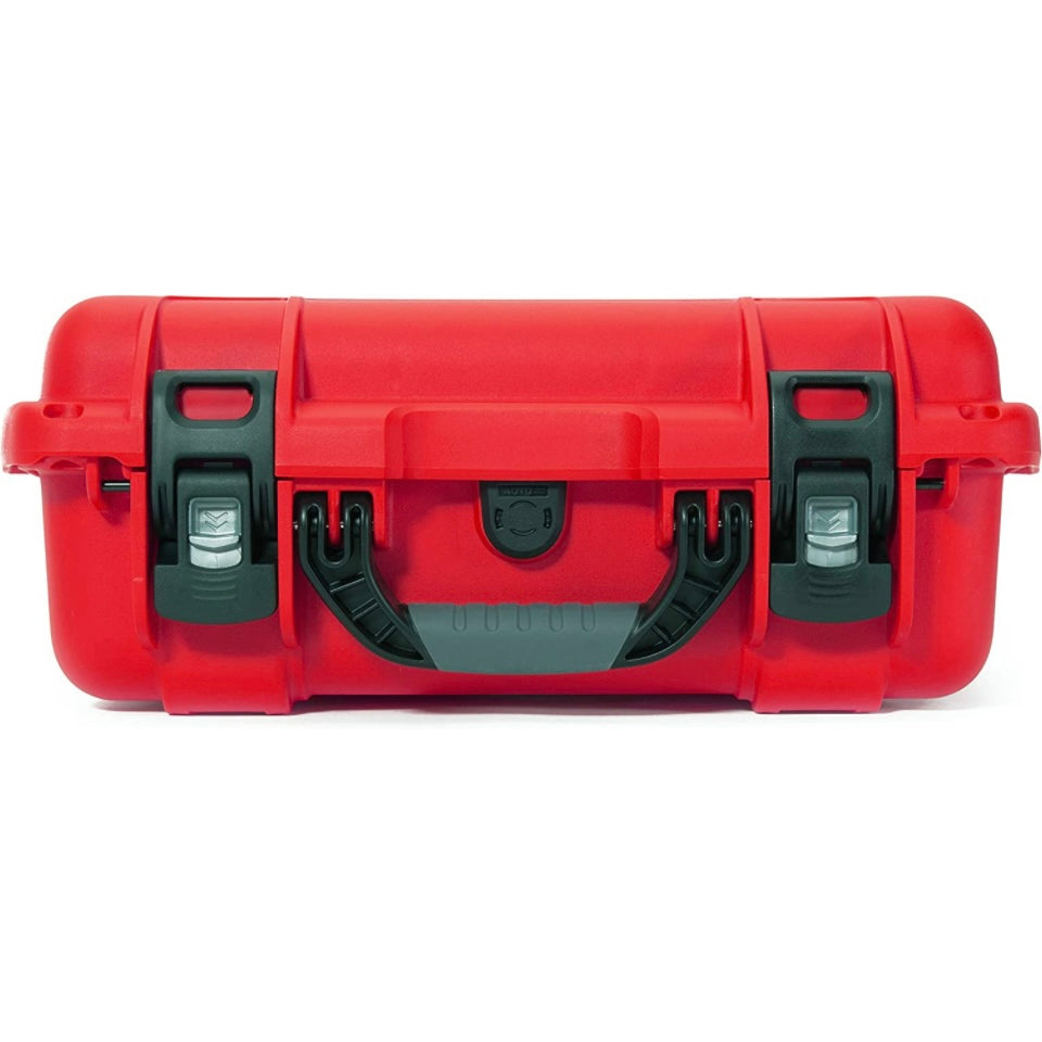 Nanuk 910 Waterproof First Aid Prepper Survival Gear Dust and Impact Resistant Case - Empty - Red, 910-FSA9