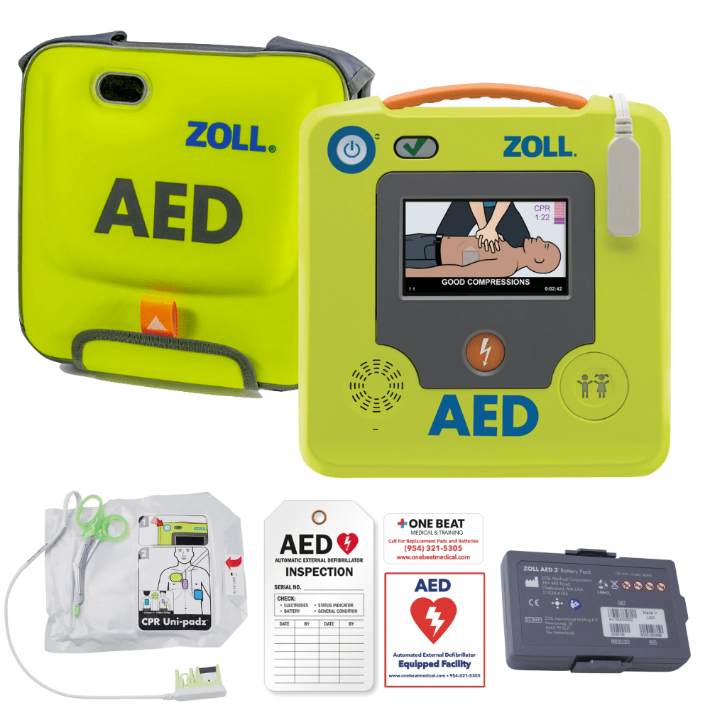 Recertified ZOLL AED 3 Wi-Fi Connected Defibrillator