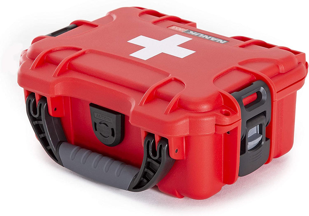 COLLINSMED NANUK 903 Waterproof and Impact Resistant First Aid Case - 330 Pieces