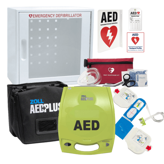 COLLINSMED ZOLL AED Plus Complete AED Package